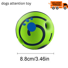 Image of Wobble Wag Giggle Glow Ball Interactive Dog Toy Fun Giggle Sounds When Rolled