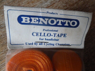 Guidoline Velo NOS Vintage Benotto 5000 57cm Road Bike FRAME & FORK Ruban Guidon Vélo Ancien - Foto 10