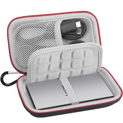 Lacdo Hard Carrying Case for Lexar ES3 Portable SSD External Solid State Driv...