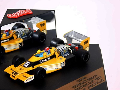 RENAULT RS01/1 BRITISH F1 GP UK 1977 #15 J. P. JABOUILLE QUARTZO