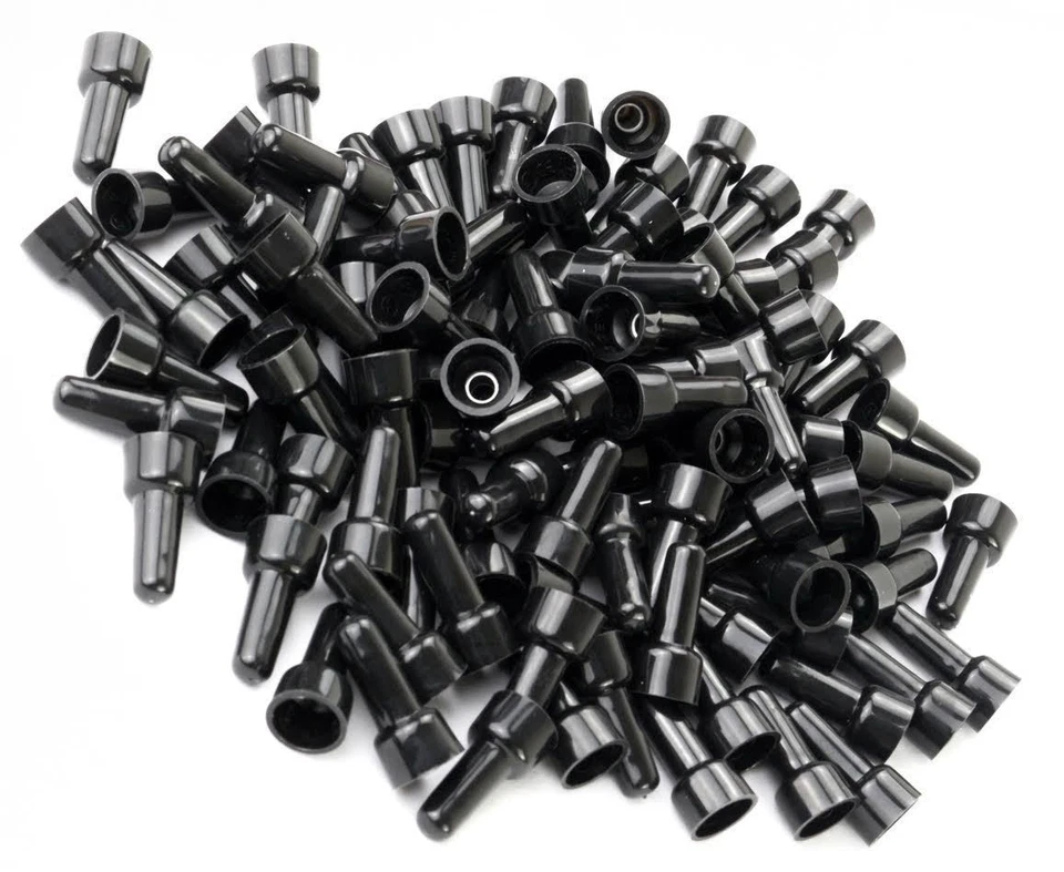 1000 PCS Xscorpion 16-14 AWG Gauge Black Closed End Crimp CAPS Wire UL Approved - Image 2 of 2