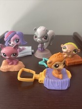 LPS Littlest Pet Shop McDonalds Happy Meal Pets Lot of 5 2008-2015 Lot of 5