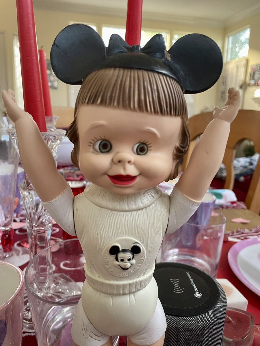 Vintage Disney Mouseketeer Doll (Walt Disney, 1950s Mickey Vintage Disney Mouseketeer Doll (Walt Disney, 1950s Mickey