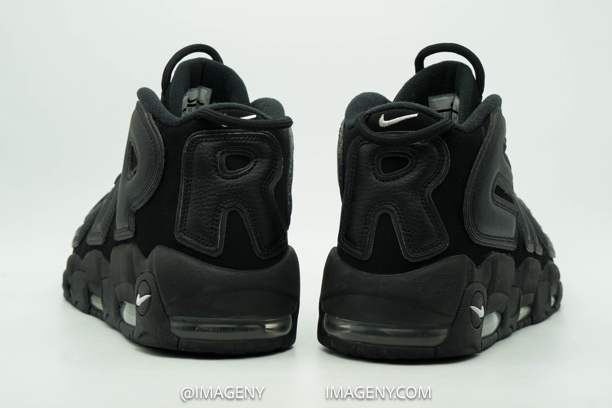 NIKE AIR MORE UPTEMPO USED SIZE 12 SUPREME SUPTEMPO BLACK NIKE AIR MORE UPTEMPO USED SIZE 12 SUPREME SUPTEMPO BLACK