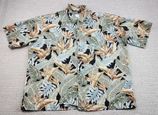 Cooke Street Honolulu Hawaiian Shirt Mens 2XL Cotton Lawn Aloha Floral