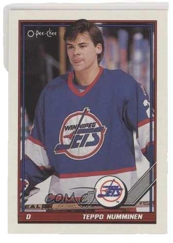 O-Pee-Chee Teppo Numminen Ice Hockey Sports Trading Cards