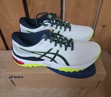 Asics GEL Kayano Ace Mens Golf Shoe - White/Midnight - Size 9.5 - NEW!