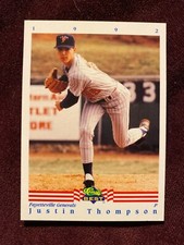 1992 Classic Best #105 Fayetteville Generals Justin Thompson Baseball Card