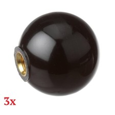 3x HENNY PENNY COMPLETE SET OF  BALL KNOB FOR CROSS SPINDLE HANDLE HP16101