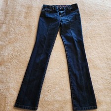 Place Children's Place Girl's Size 14 Denim Blue Jeans Skinny Adjustable Waist