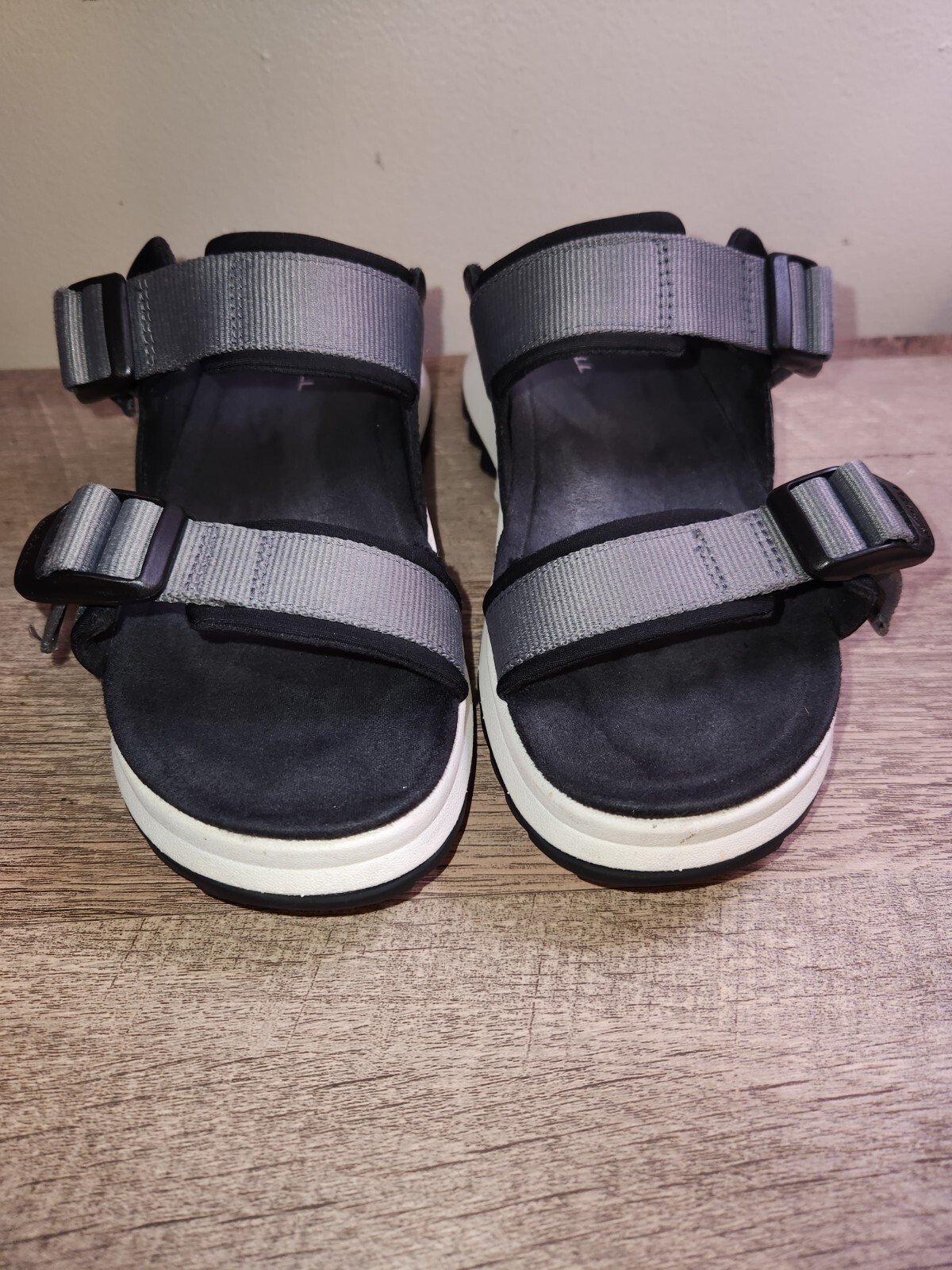 Sandali sportivi infradito Merrell donna taglia 8 grigio cinturino slider