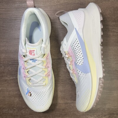 Nike React Pegasus Trail 4  Sail Blue Whisper  Womens Sz 12 Running FJ7733-140
