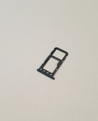 Tiroir Carte SIM Et SD D'Origine Pour Huawei Honor 7A Pro (AUM-L29) – Noir – Comme Neuf