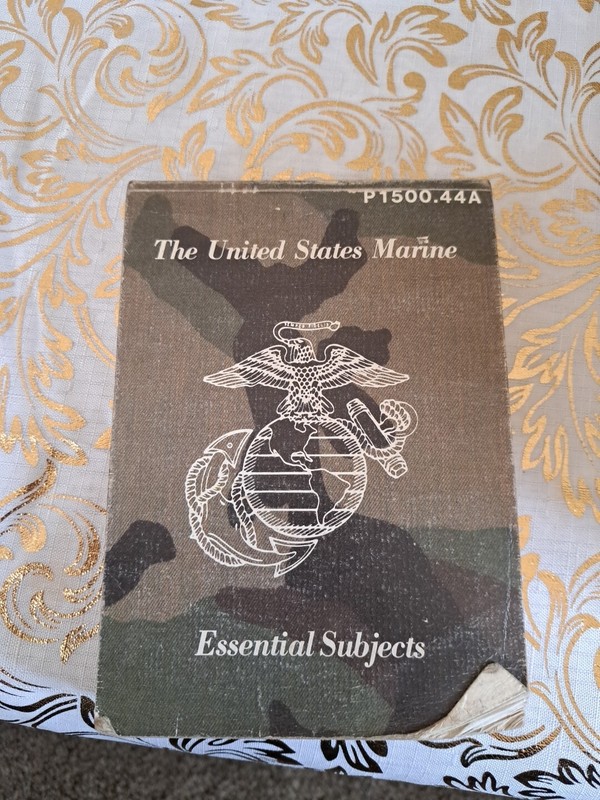 USMC Training Books P1500.44A, P1550.14D, ENLISTED PROMOTION HANDBOOK.