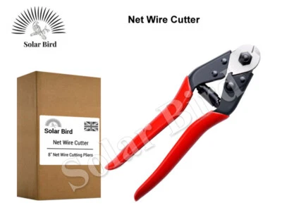EXPERT 8" STEEL WIRE ROPE & SPRING CUTTERS CUTTING PLIERS TOOL FENCE SNIPS