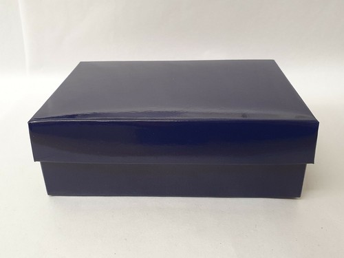 Block Colour Gift Box & Lid Square Rectangle Matte Laminate Gloss, Choose Colour - Picture 105 of 143