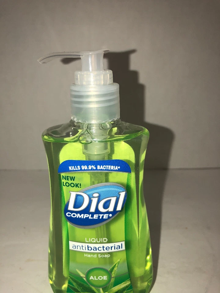 1 Ea DIAL COMPLETO ALOE LÍQUIDO JABÓN DE MANOS LAVADO ANTIBACTERIAS 7,5 OZ VERDE ENVÍO 24 HORAS Foto 3 de 4
