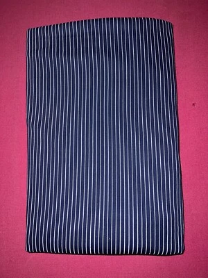 Tissu ancien années 1970 jersey de coton rayures larg 140 cm x H 300 cm réf C550 - Photo 1/4