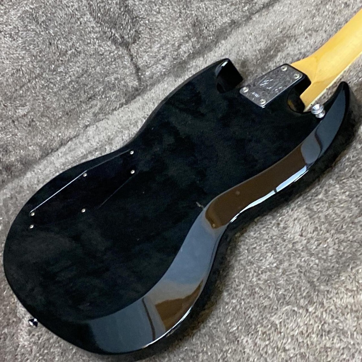 ESP vp-m ホンマホ　viper ESP] VP-M Viper Black 3.44kg Electric Guitar With Gig Bag