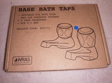 Travis Perkins Base Bath Taps Chrome 3/4" tread