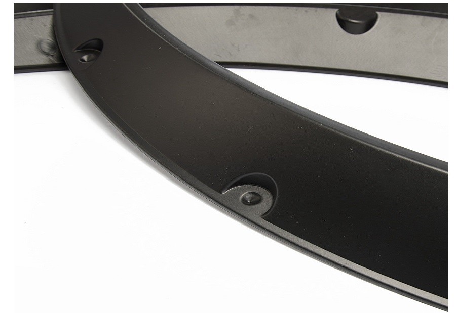 2x Wheel arch extension made of ABS fender extension strip Suitable for PEUGE