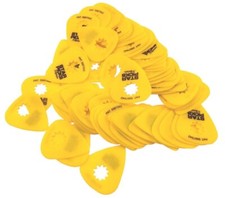 Everly Star Guitar Picks 72 Pack .73mm Yellow