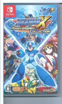 USED Megaman RockmanX Anniversary Collection 1 Nintendo Switch