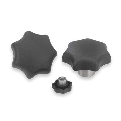 KIPP K0153.2A41 Hand Knob,Blind Hole,3/8''-16 3DHF7