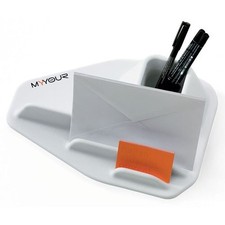 MYYOUR - ISLAND Organisateur de bureau BLANC du Designer FEDERICO TRAVERSO