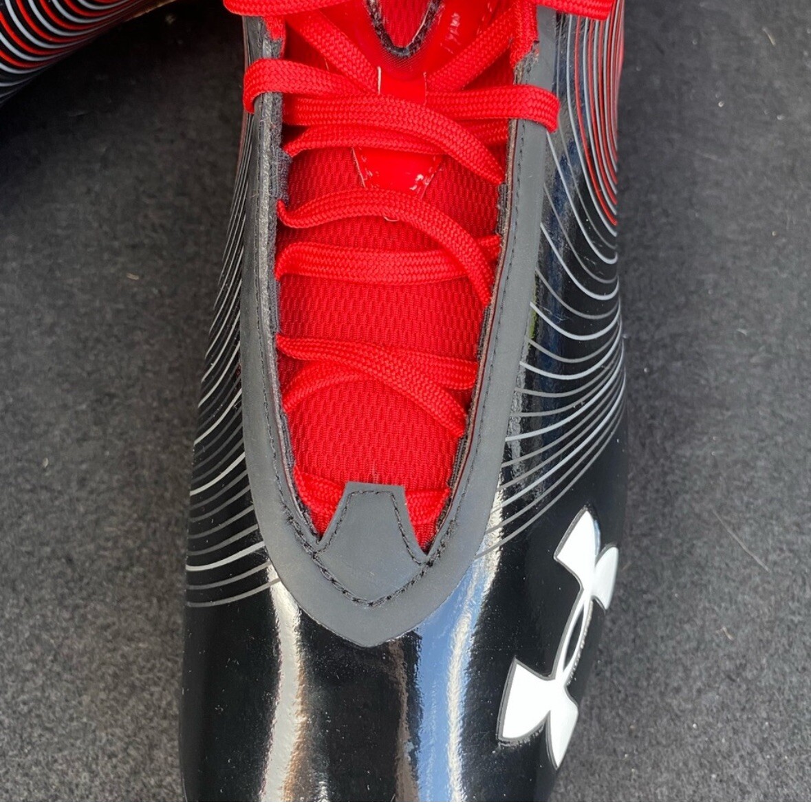 Under Armour‎ Cleats Metallic Red Battle Scars Football Men\'s Sz 13 New Under Armour Metallic Red Battle Scars Men main image 3