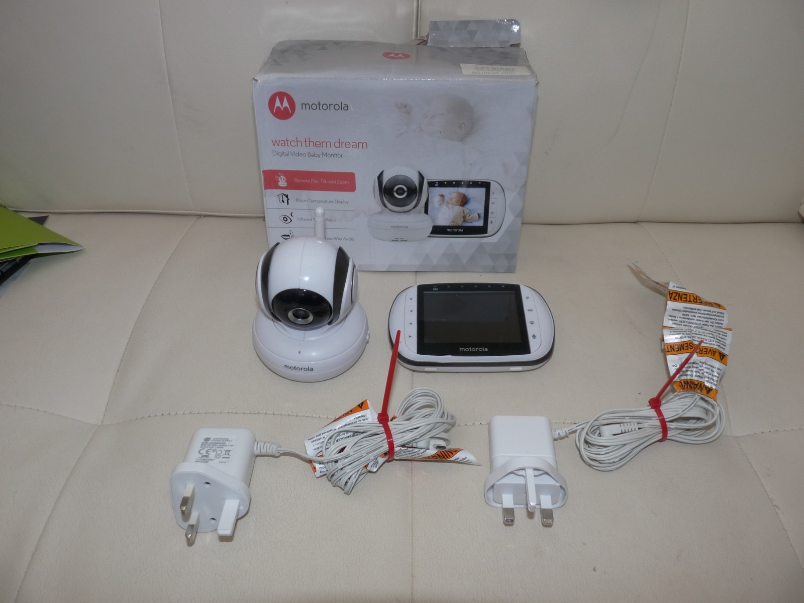 motorola mbp36s video baby monitor