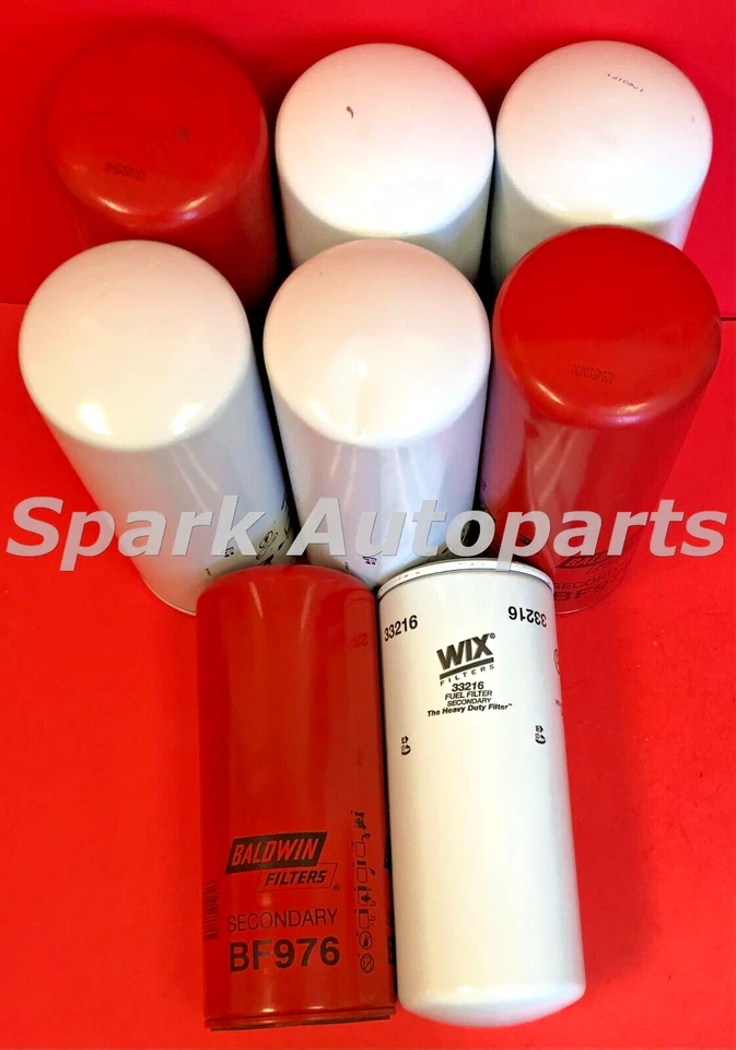 New Lot of 8 Fuel Filter WIX 33216 BALDWIN BF976 For MACK CHN, CH, LE, MR, RD - Imagem 2 de 3