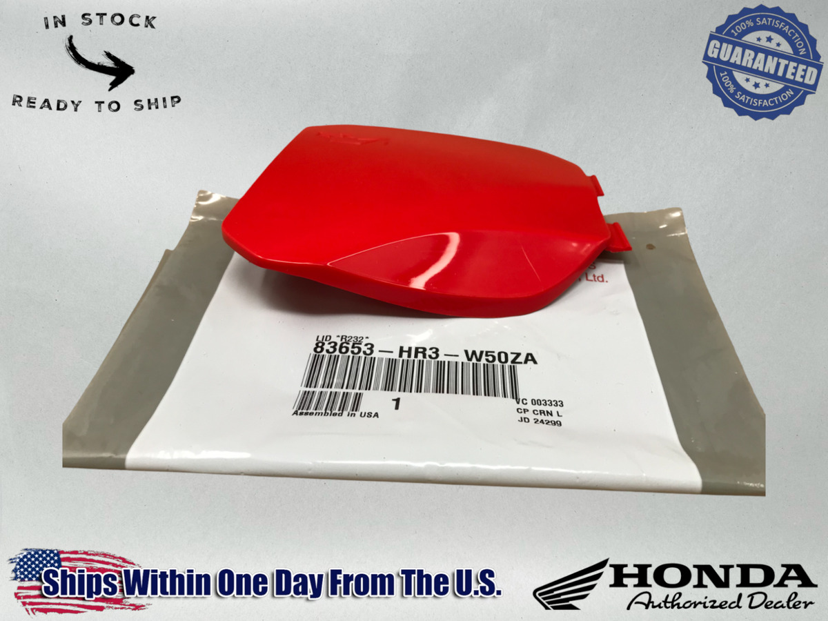 Honda OEM Rancher 420 Foreman 500 520 Red Oil Check Door Cover