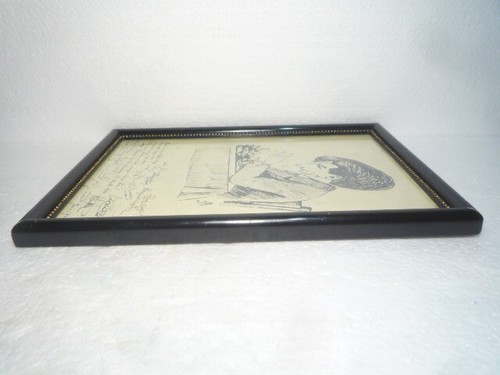 BESONDERE ANTIKE KARIKATUR ZEICHNUNG SCHACHSPIELER VINKOVCI 1933 KROATIEN JUDEN - Bild 6 von 8