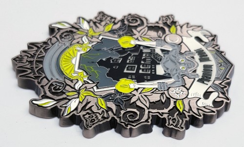 Disneyland Paris Phantom Manor Glow In The Dark Fridge Magnet Disney Parks Metal - Picture 8 of 10