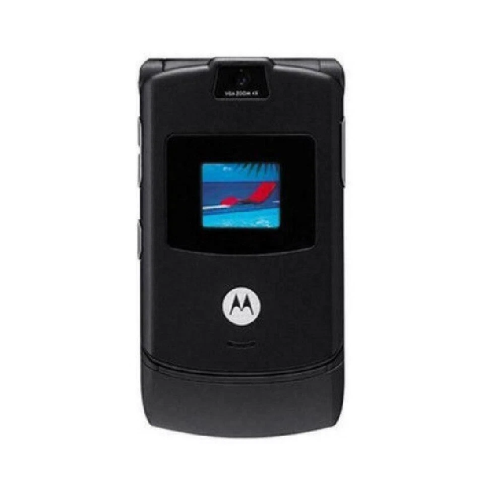 Original Motorola RAZR V3i 1.2MP camera, 2G unlocked flip phone - Image 2 of 4