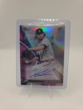 2021 Topps Finest - Finest Autographs Ian Anderson #FA-IA (AU, RC)