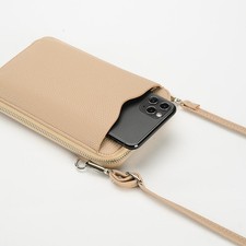 For Women's For mini Crossbody Bag PU Leather Compact Phone Purse with Zipper