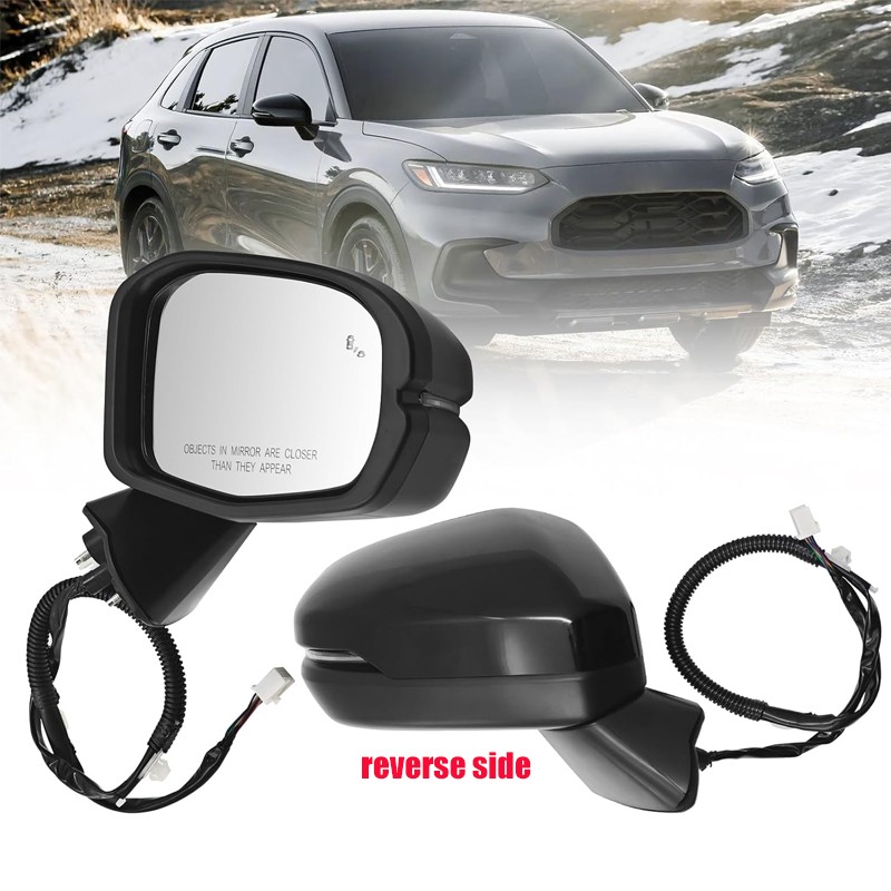 Passenger Side Door Mirror Heated Blind Spot Signal For 2023-2025 Honda HR-V