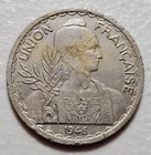 French Indochina 1 Piastre 1946 Security Edge (1)