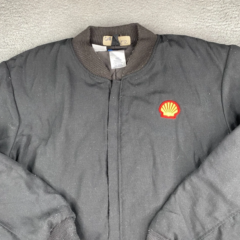 Workrite FR Jacket Mens 2XL Black Flame Resistant Full Zip Workwear HRC 4 - Image 2 of 4