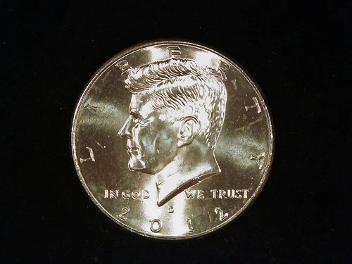 2012-D Kennedy Half Dollar AU+++ (1). Free Shipping!
