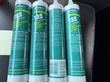 Dowsil 732 99179259 Silicone Sealant, 10 Oz, pack of 6 cartridges