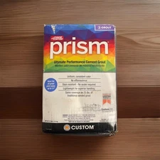 Prism New Taupe #185 Ultimate Performance Cement Grout 17 lb Box READ DESCRIPTIO
