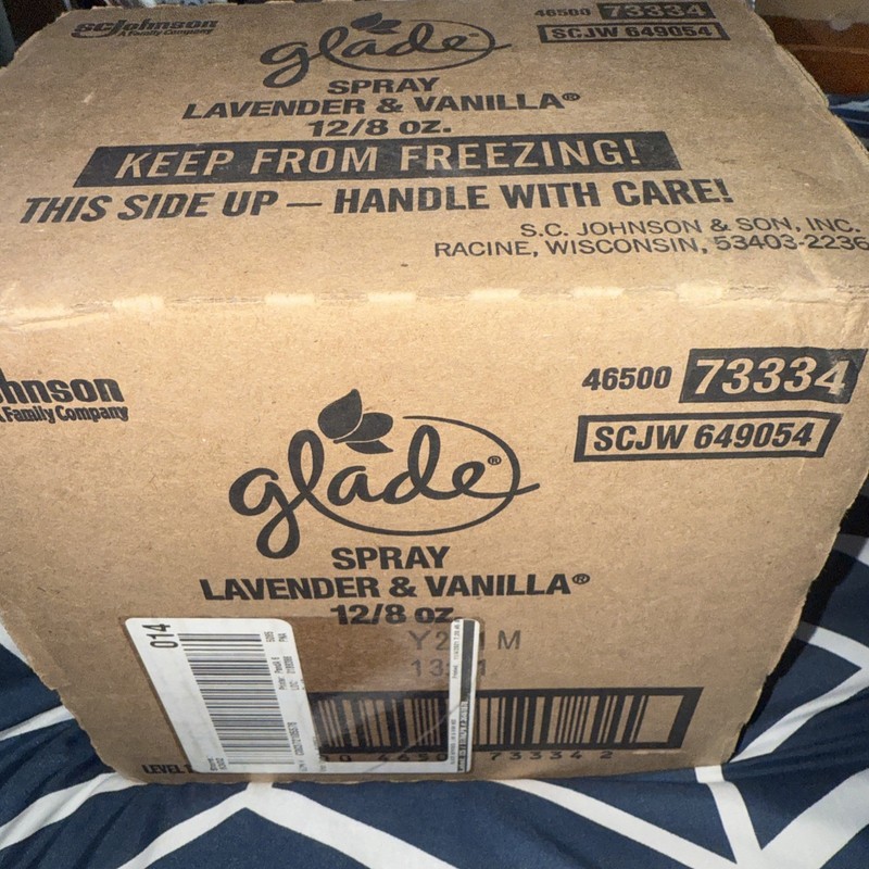 Discontinued Glade Spray Lavender & Vanilla NEW HTF Discontinued Scent