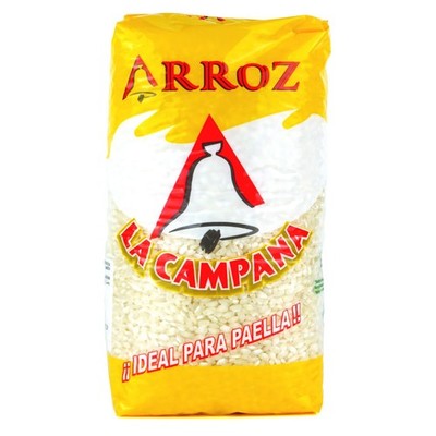 1kg original Paella-Reis Arroz La Campana, Senia Reis aus Valencia / Spanien