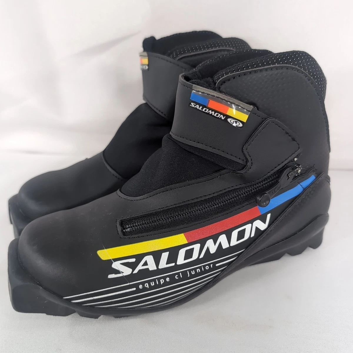 Vintage Salomon Race Classic SNS Nordic Cross-Country Ski Boots - Men\'s 10-10.5 Salomon Vintage SR40 Cross Country Ski Boots – Geartrade.com main image 3