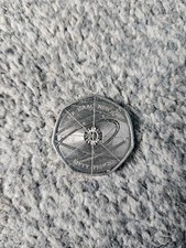 2017 Sir Isaac Newton 50p 50 Pence Coin