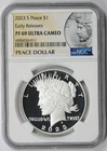 2023-S Peace Dollar $1 PF 69 Ultra Cameo NGC Early Releases