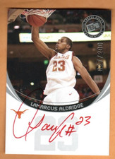 2006 Press Pass Authentics LaMarcus Aldridge Rookie Red Ink Auto 027/200, Nr-Mt